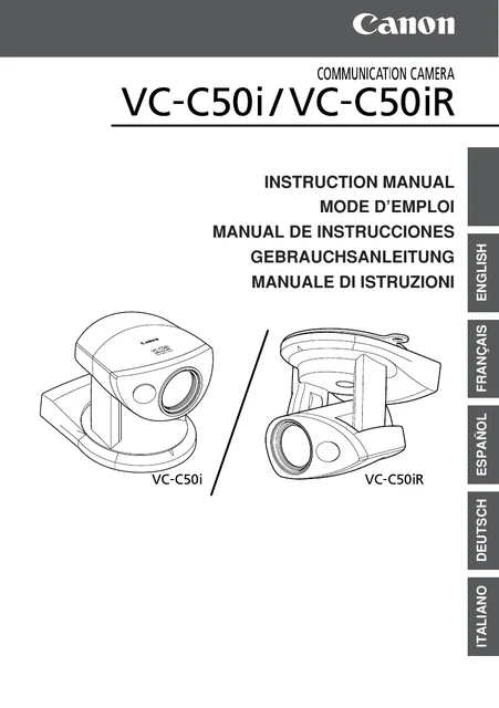 canon キヤノン VC-C50i_VC-C50iR